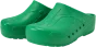 Green unperforated surgical clogs Mediplog 