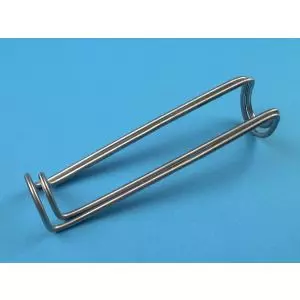 Hartmann retractor, double wire, stainless steel, 16 cm, pair holtex