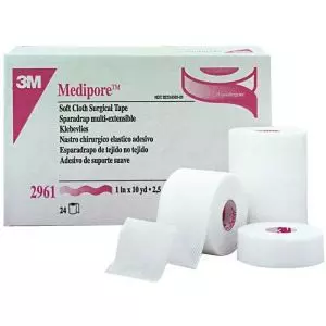 multi-extensible non-woven hypoallergenic Plaster 3M Medipore 2 units