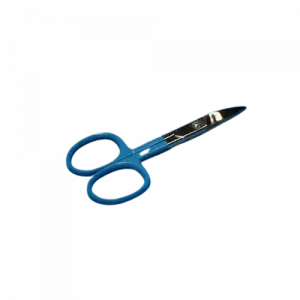 Nail scissors Baby 9 cm blue curve
