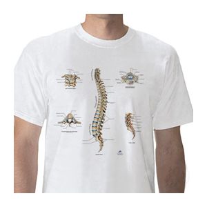Anatomical T-Shirt Spine, L W41032