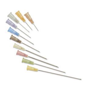 Hypodermic needles  Yellow  40-9/10 IV Terumo Box of 100