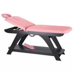 Stationary massage table Wengué Ecopostural C3250WM64