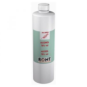 Refill bottle of isopropyl alcohol 70% Ront
