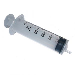 50 ml syringes 3 parts eccentric tip Terumo box of 25