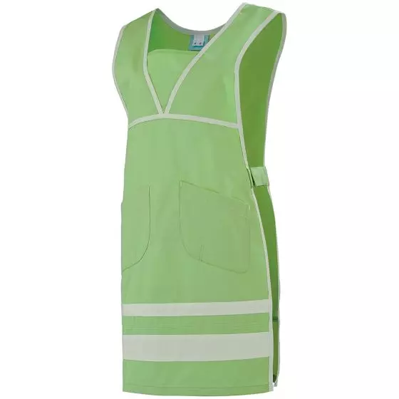 Chasuble Woman Melie 8CHC00PC Apple Green / White