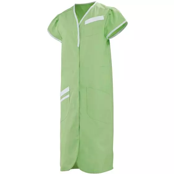 Women scrub DAPHNEE 8PMC00PC Apple Green / White