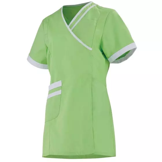 Women scrub  lilee 8TCC00PC Apple Green / White