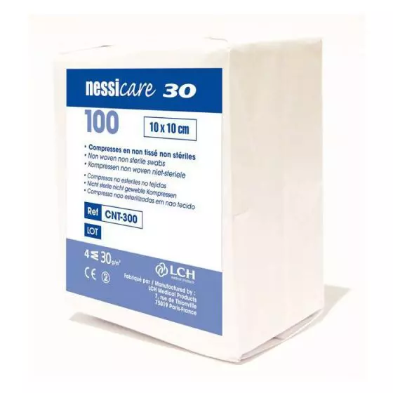 100 Non-Woven nonsterile 30 grams Nessicare LCH