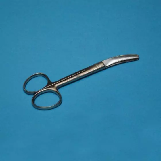 Vezien scissors, angled, 14 cm Holtex