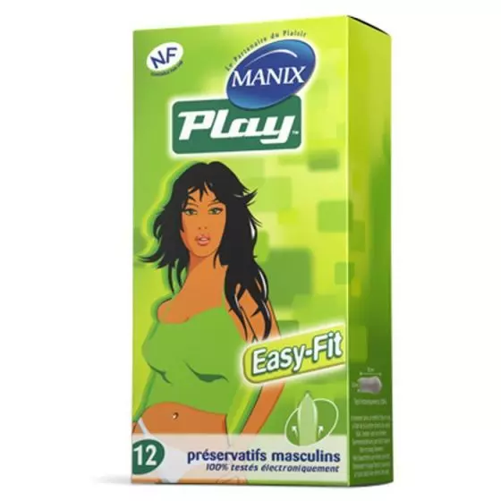 6 Condoms Manix Play