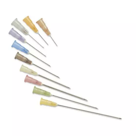 Hypodermic needles Cream IV prel 40-11/10 Terumo  box of 100