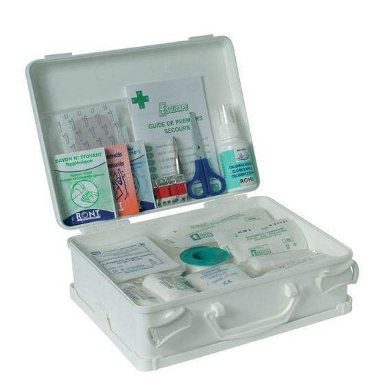First aid kit Polypro ASEP P 28 for 8 people Esculape 