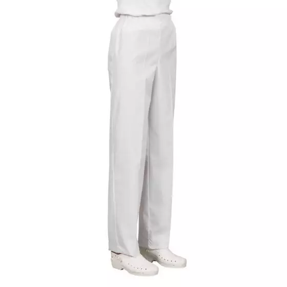 Women's medical trousers, white Mulliez