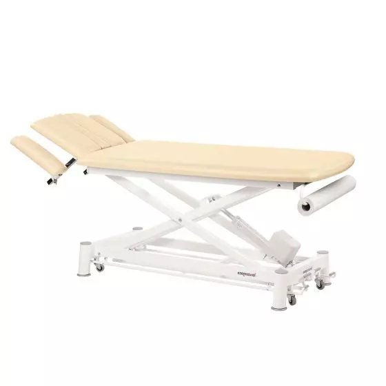 Electric examination table - height-adjustable - 2-section - on casters Ecopostural C7543 - M48 