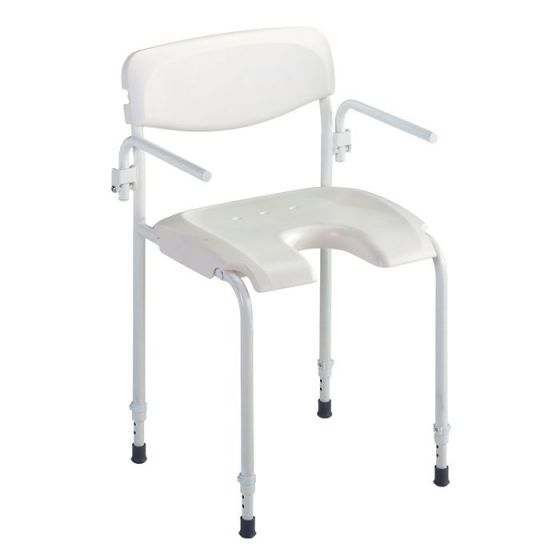 Shower Chair with Back Rest and Armrests Alizé Invacare for £85.67