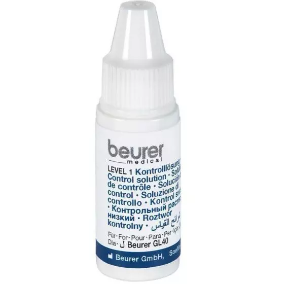 Beurer Level 1 Blood glucose control solution