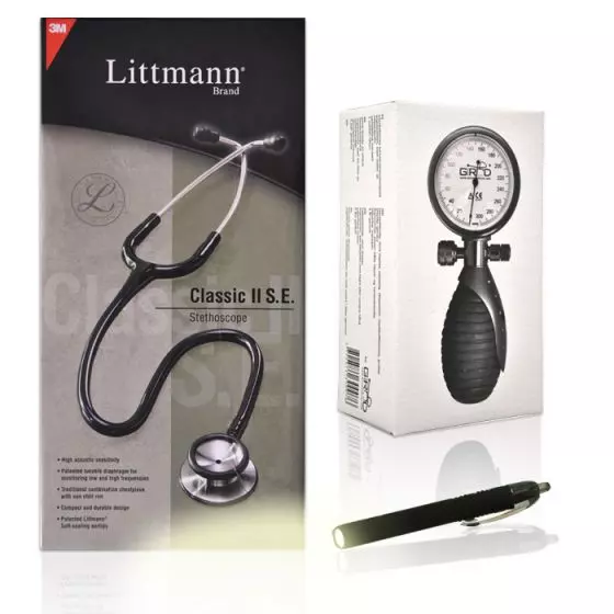 Student's diagnostic pack Littmann Girodmedical Black
