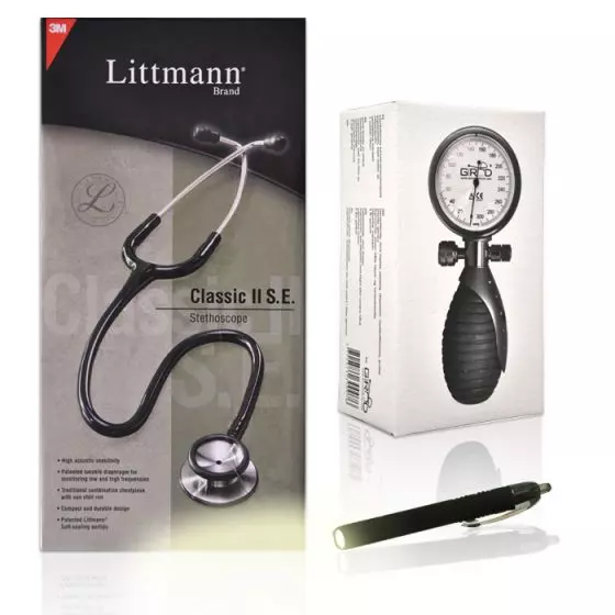 Student's diagnostic pack Littmann Girodmedical Raspberry