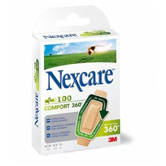 3M Nexcare bandages Comfort Box of 100