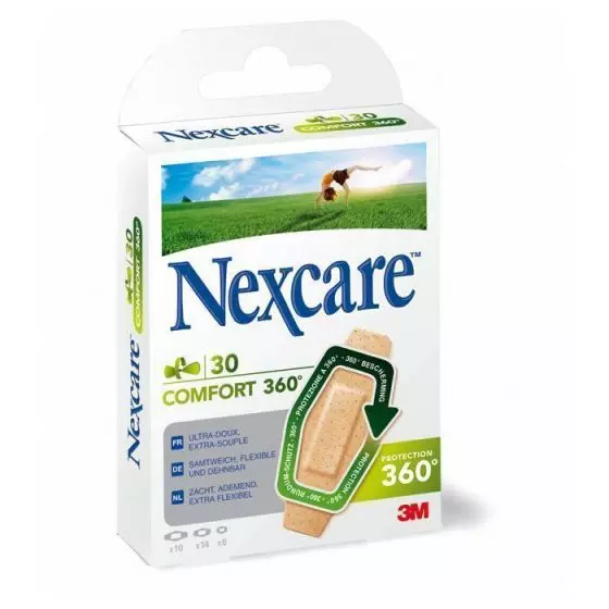 3M Nexcare bandages Comfort 360 Bote 30