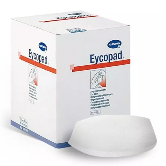 Eycopad Eye Pads non-sterile | 56 x 70mm 