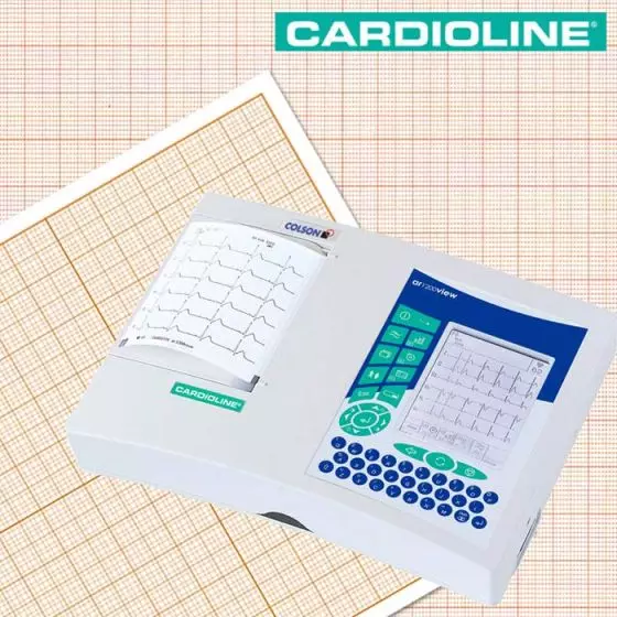 Paper ECG Cardioline 1200, roll 120mm x 100mm, 200 pages