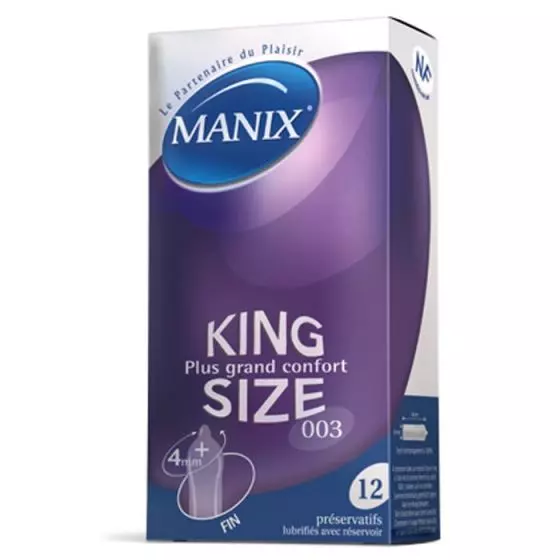12 Condoms Manix King Size