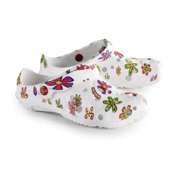 Globule clogs  Schu'zz  woman Pop Flower