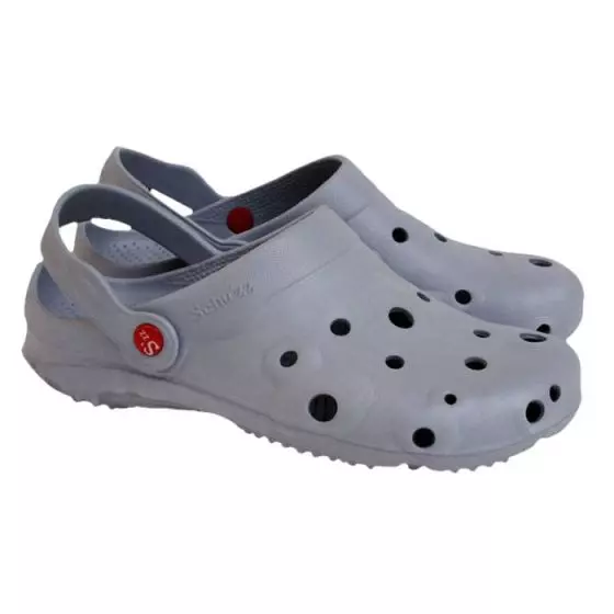 Light grey men's  Globule clogs