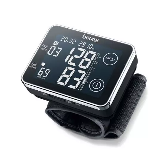 Wrist blood pressure monitor with touch screen display Beurer BC 58