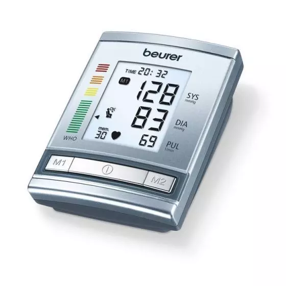 Upper arm blood pressure monitor with patented resting indicator Beurer BM 60 