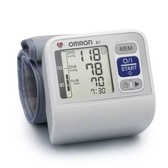 Omron R3, Wrist blood pressure monitor