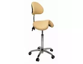 Ecopostural PONY saddle stool with chromium-plated base Ecopostural S3631