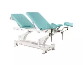 Ecopostural C5581 3-section electric table with peripheral bar