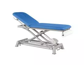 Electric Massage Table in 2 parts with peripheral bar Ecopostural C7952