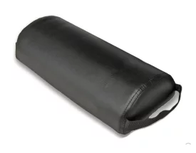 Mediprem black short half roll bolster massage cushion 