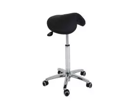 Ecopostural PONY saddle stool with chromium-plated base Ecopostural S3630