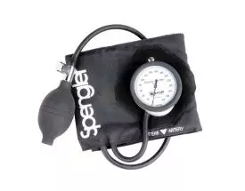 Aneroid sphygmomanometer / cuff-mounted Spengler Vaquez Laubry Nano