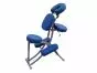 Massage chair aluminum PraxiLine Navy/Blue
