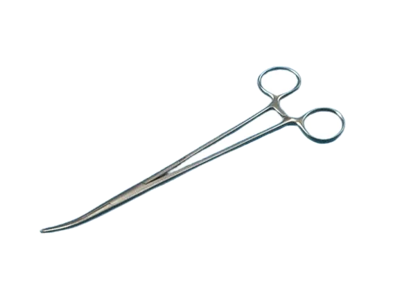 Bengolea clip, curved, A / G, 20 cm Holtex