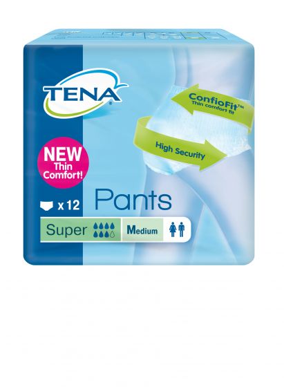 TENA Pants Super Medium Pack 12